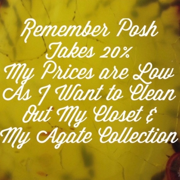 Agate Pendant Necklace on Cotton Cord - Picture 7 of 7